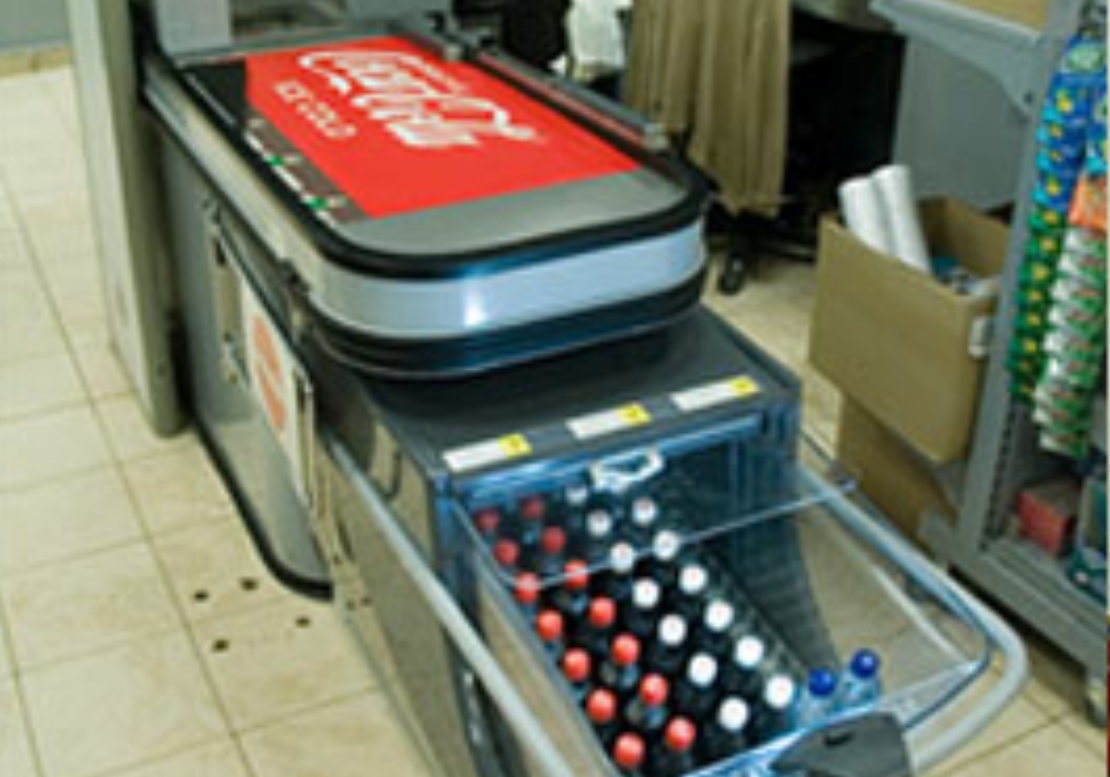 Boosting cool drinks at cash register